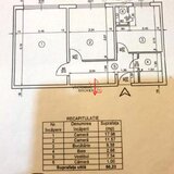 Trapezului metrou / 2 camere  decomandat / fara balcon